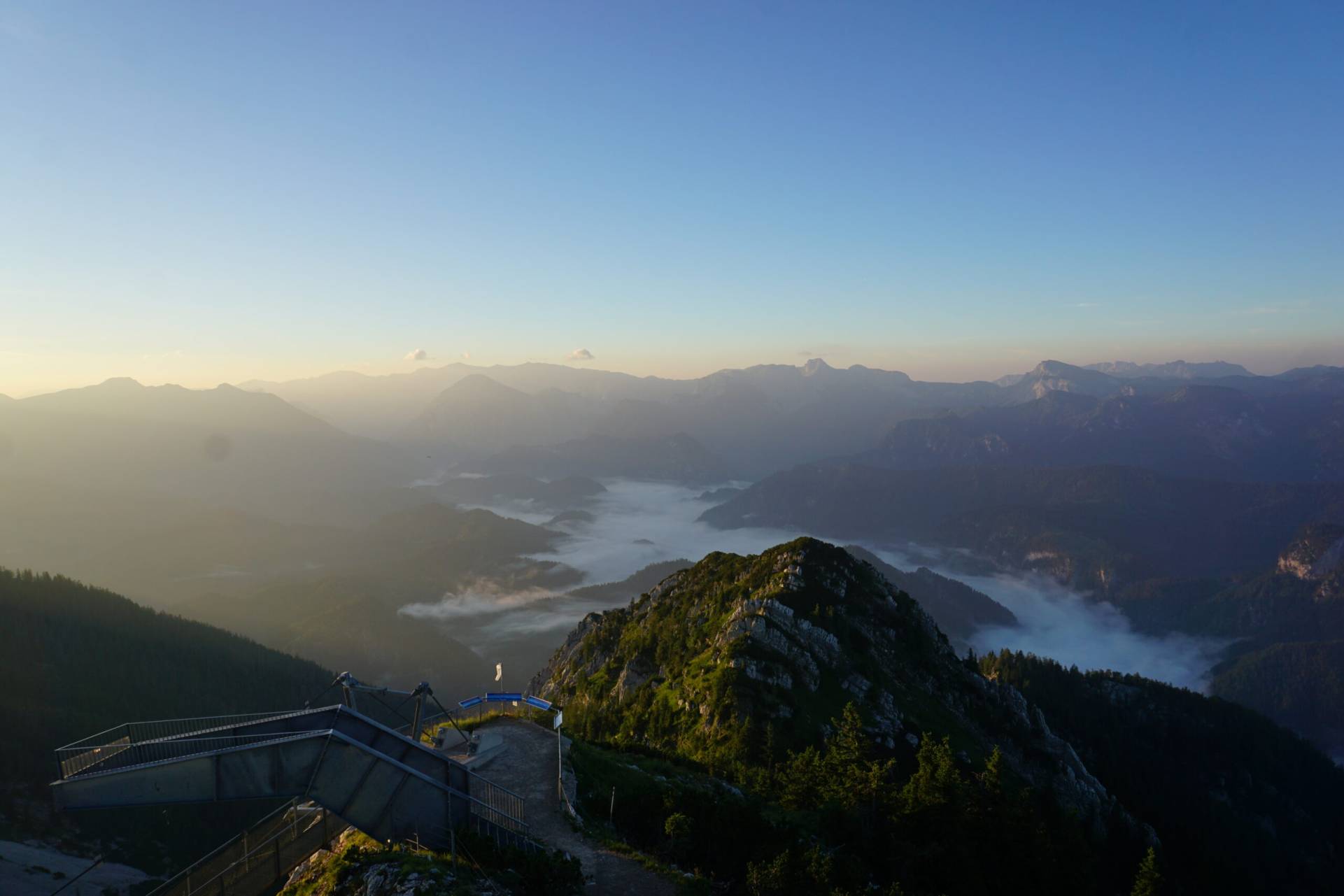 Sonnenaufgang am Hochkar